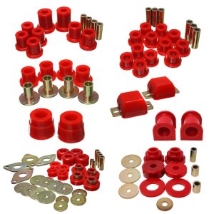 Toyota Tacoma Suspension Bushing Kit - Energy Suspension - Hyper-Flex Master Bushing Set - Red - `05-`15